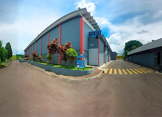 Fachada da empresa Cromatek, unidade Minas Gerais.